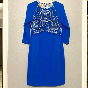 Beautiful blue midi dress